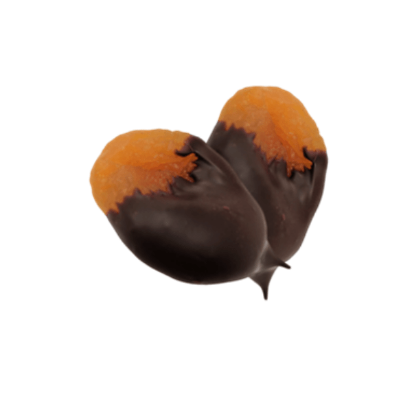 CHABACANO CON CHOCOLATE Fruta deshidratada