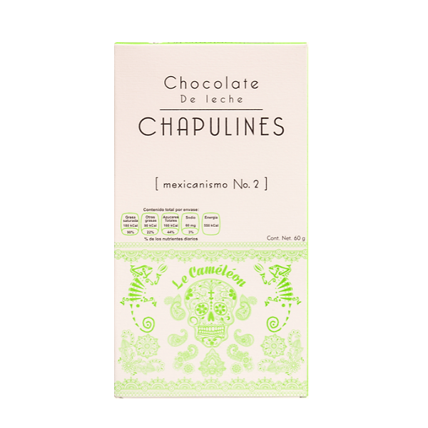 TABLETA DE CHOCOLATE CHAPULINES Chocolate