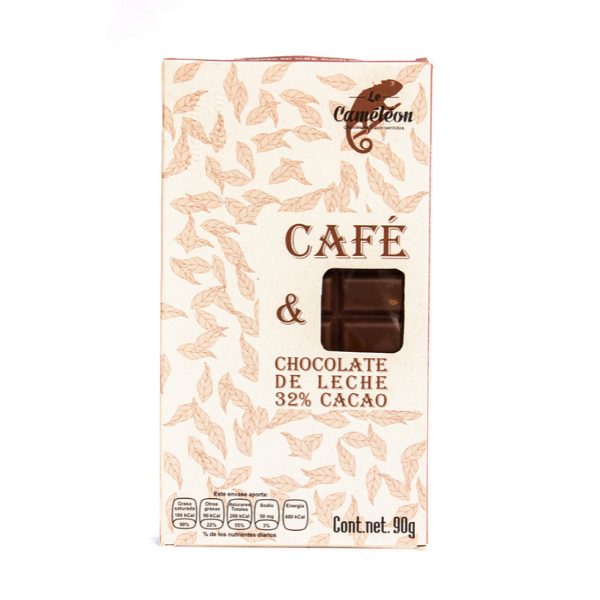 TABLETA DE CHOCOLATE CON CAFÉ Chocolate