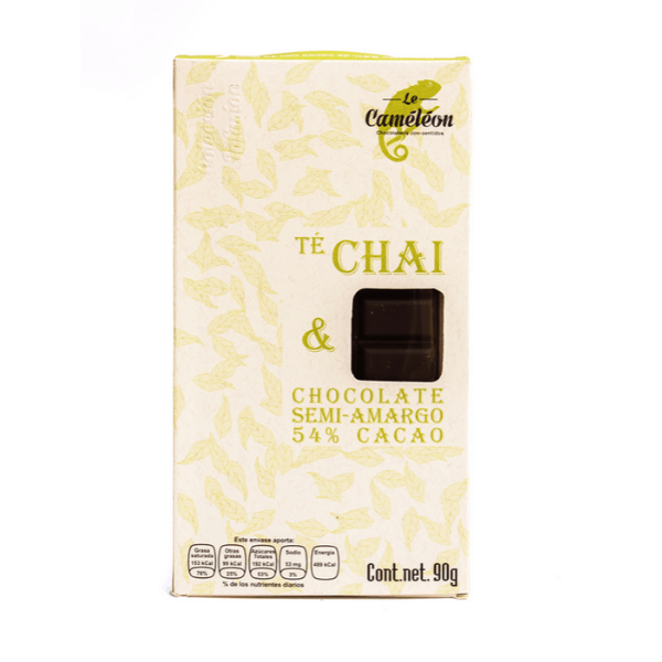 TABLETA DE CHOCOLATE TÉ CHAI Chocolate